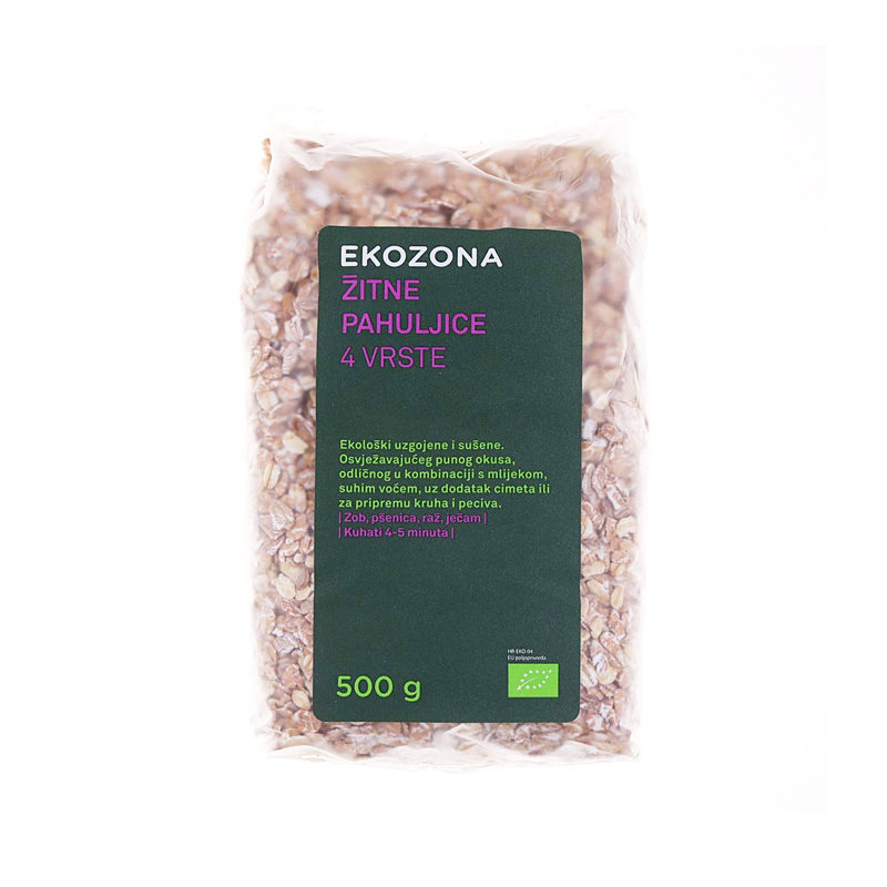 Organske Pahuljice 4 vrste 500g