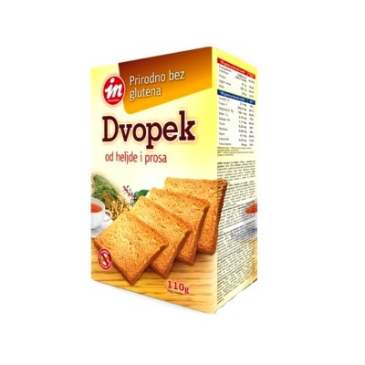 Dvopek od heljde i prosa 110g