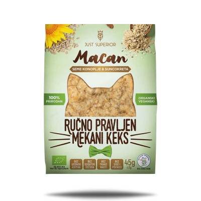 s sa semenkama konoplje i suncokreta - Macan 45g