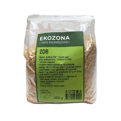 Organska Zob 500g