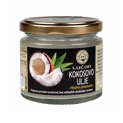 Kokosovo ulje hladno cijeđeno 150g