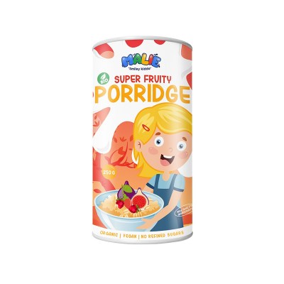 Malie - Bio ovsena kaša super fruity 250g
